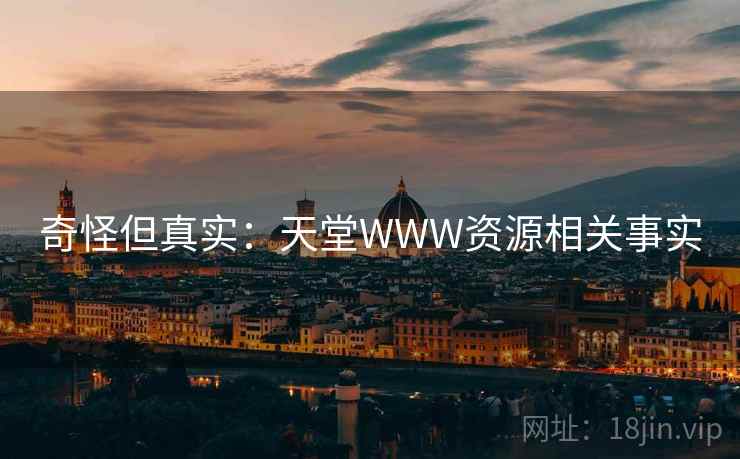 奇怪但真实：天堂WWW资源相关事实