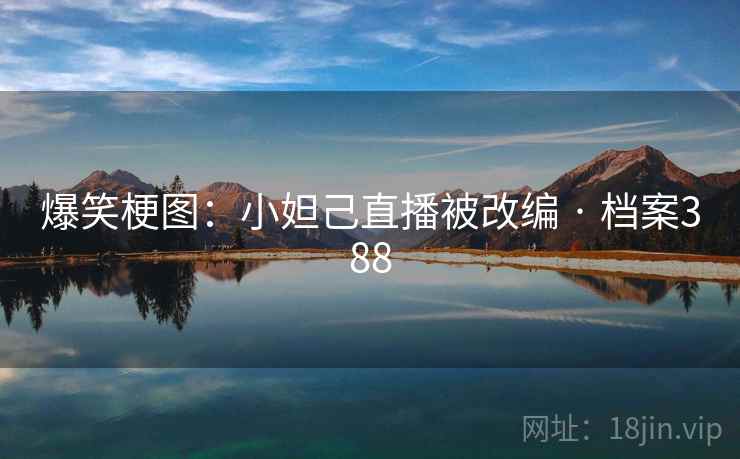爆笑梗图：小妲己直播被改编 · 档案388